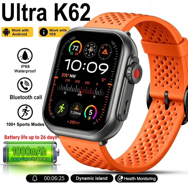 Smartwatch New Watches For Women - New Watch Ultra K62 Smartwatch Men