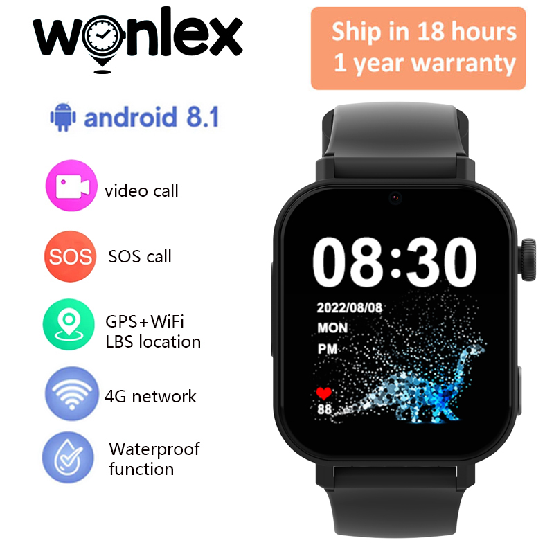 Heart Rate Gps Watch - Wonlex KT36 4G Smart Watch Kids