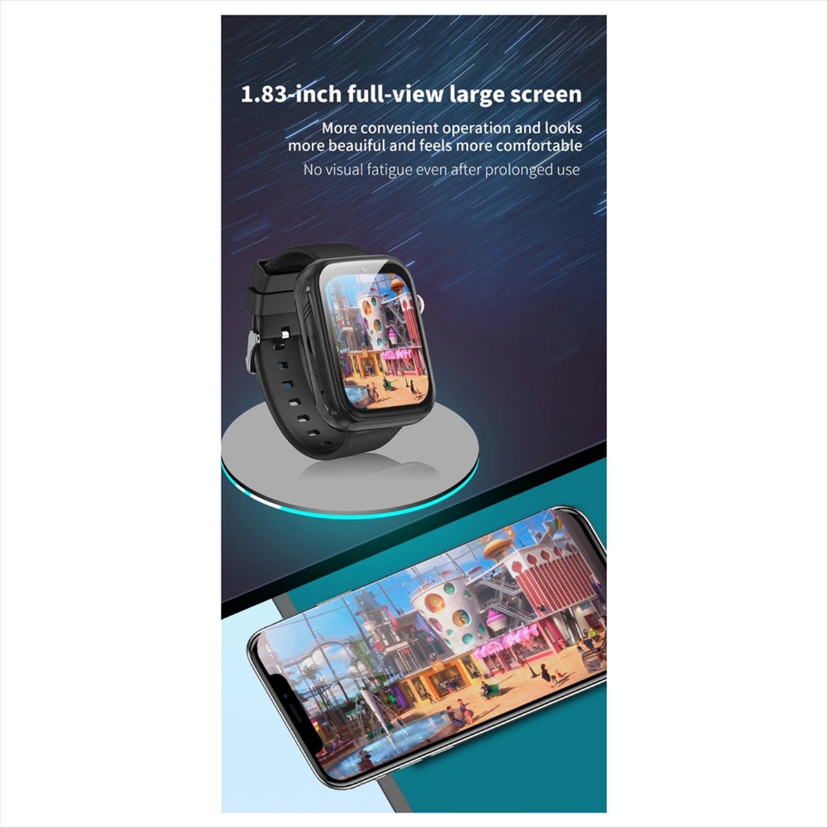 NEW WhatsApp Smart 4G Video Vo - Smartwatch Watch Whatsapp recension och pris