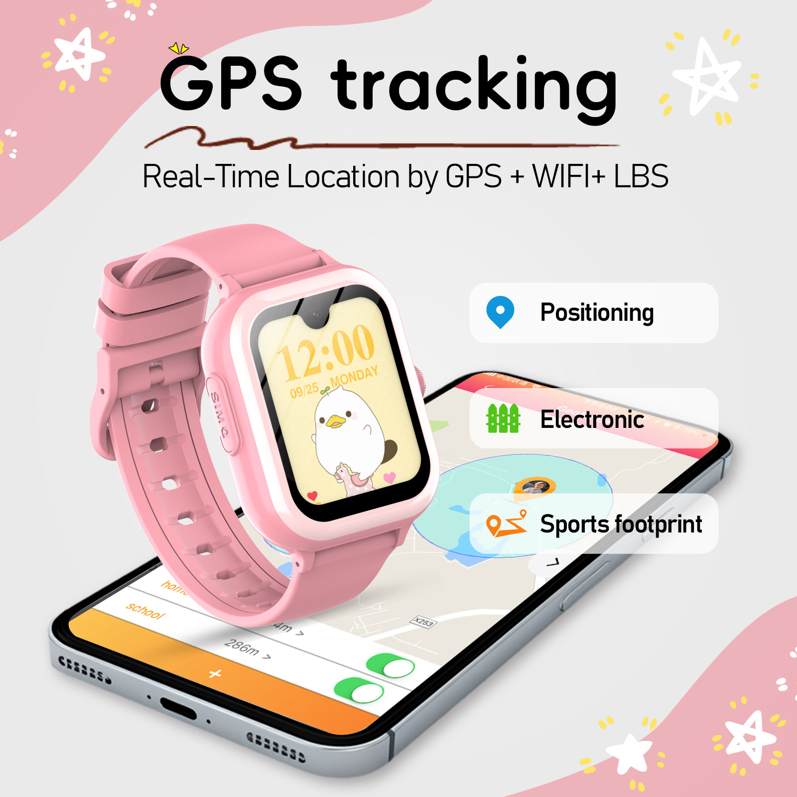 Wonlex KT31 Kids SmartWatch wi - Smartwatch Watch Whatsapp recension och pris