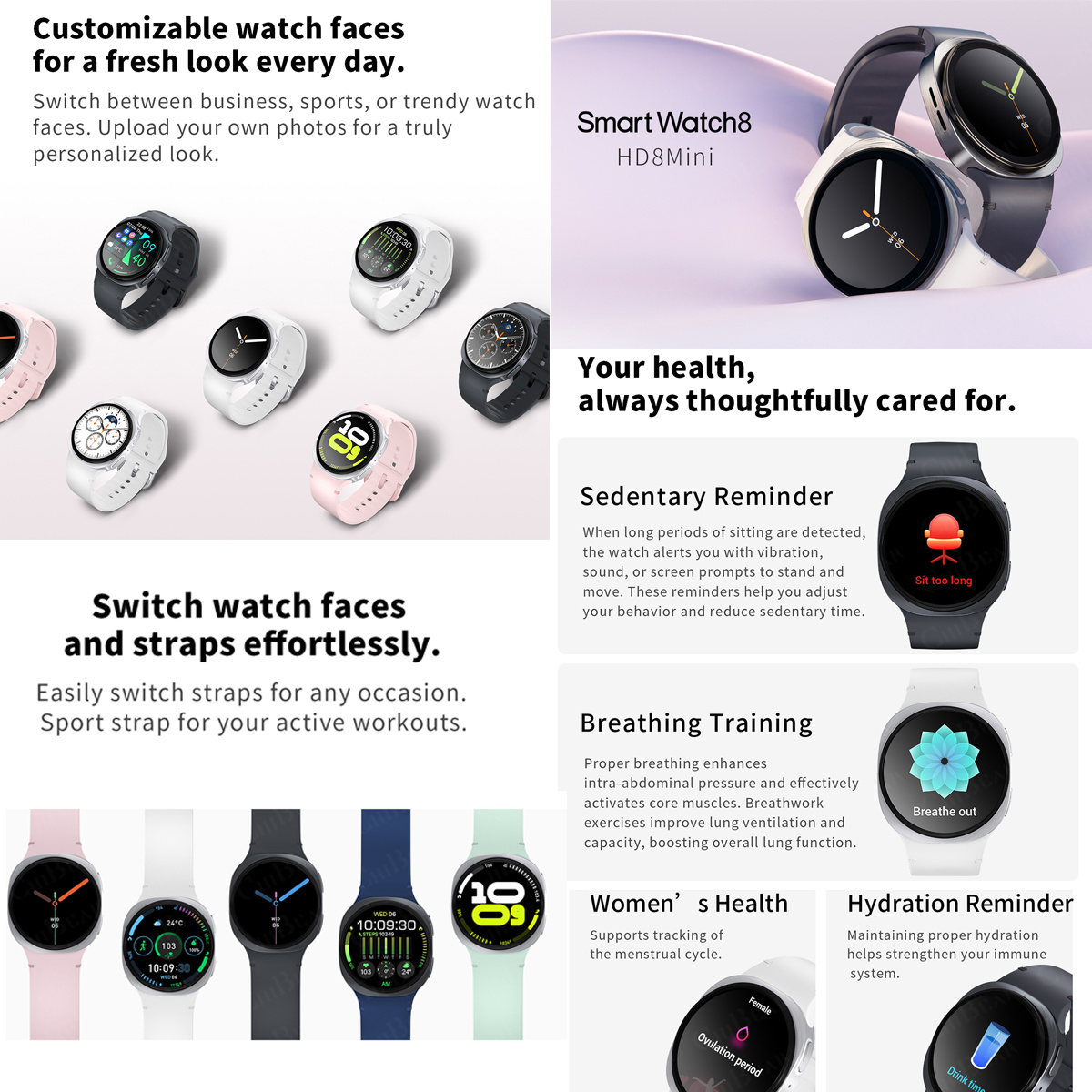 2026 New Watches 8 Mini GPS Tr - Heart Rate Gps Watch recension och pris