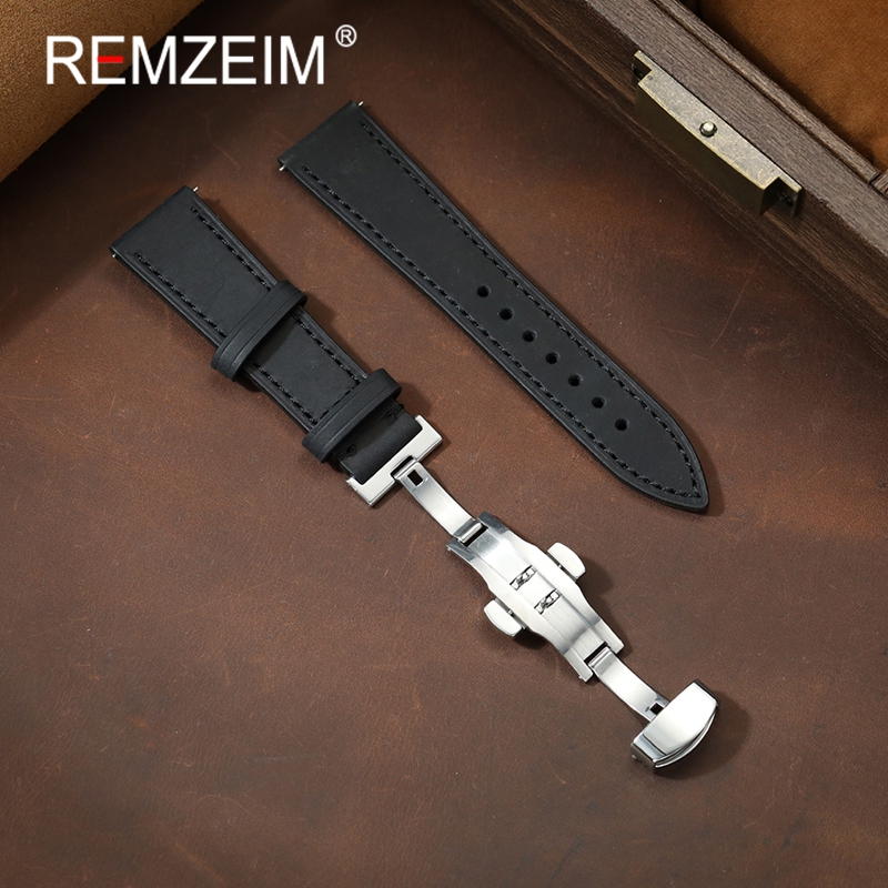 Men Women Unisex Crazy Horse L - Smartwatch Vintage Watches For Women recension och pris