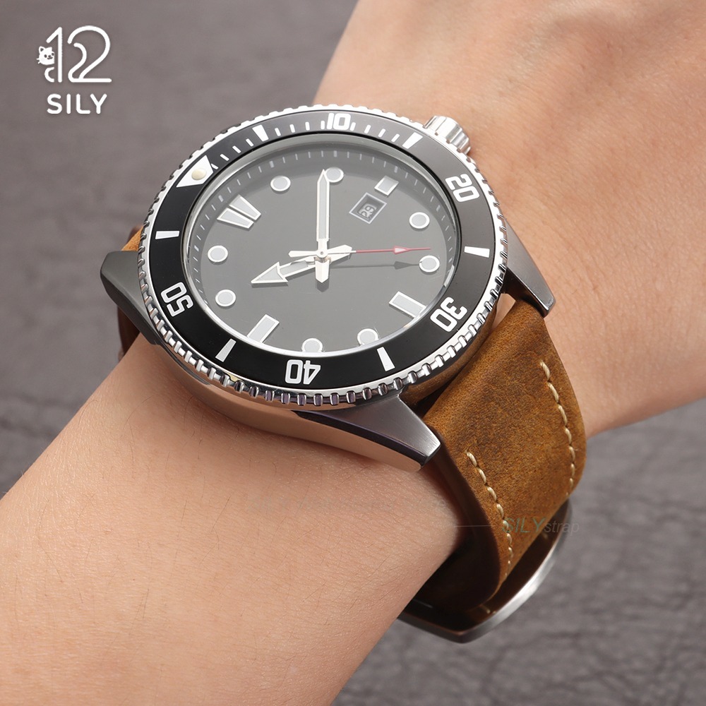 20/22mm Calfskin Leather Watch - Smartwatch Vintage Watches For Women recension och pris