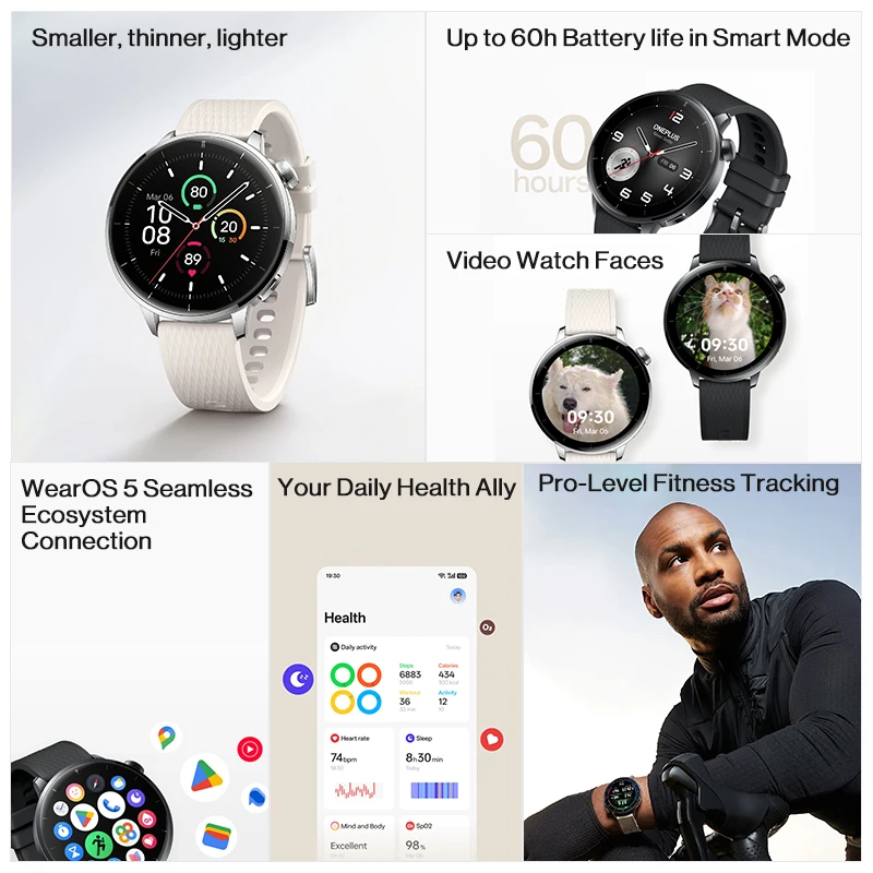 Global Version OnePlus Watch 3 - Heart Rate Gps Watch recension och pris