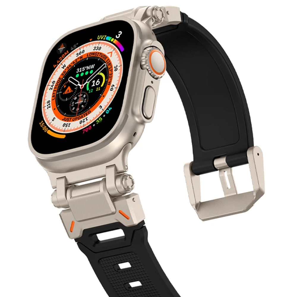 Silicone Strap For Apple Watch - Smartwatch Rugged Watches For Men recension och pris