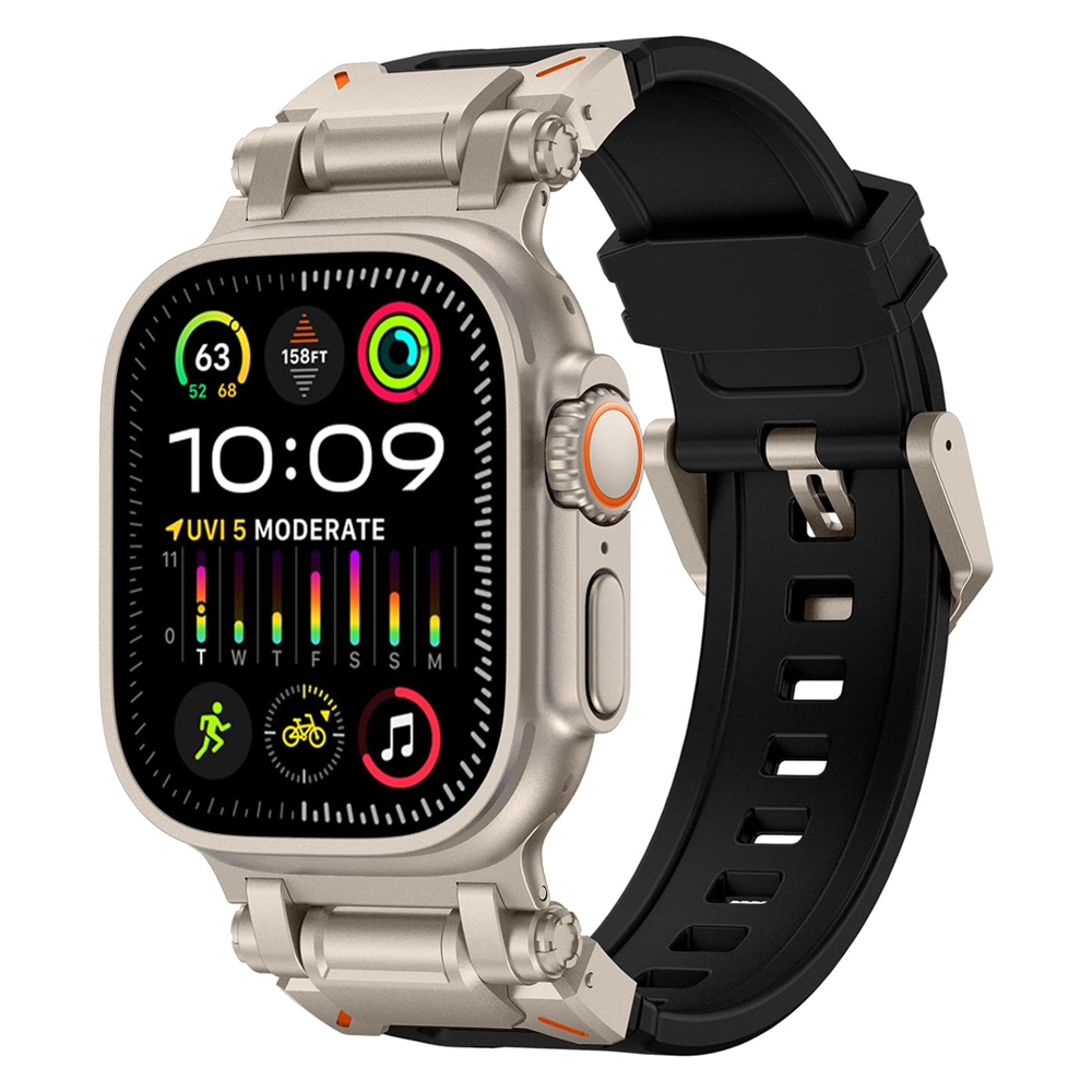 Silicone Strap For Apple Watch - Smartwatch Rugged Watches For Men recension och pris