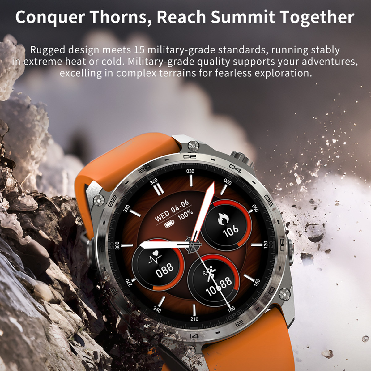 3ATM Waterproof Sports Smartwa - Smartwatch Watch Whatsapp recension och pris