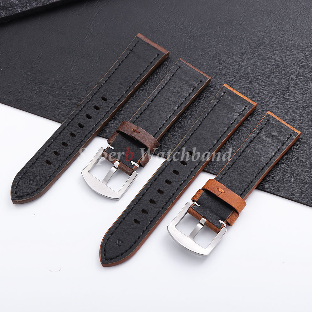 20mm 22mm PU Matte Leather Wat - Smartwatch Vintage Watches For Women recension och pris