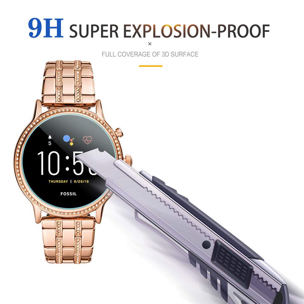 2PCS Tempered Glass For Fossil - Fossil Watches Smartwatch Gen 5 recension och pris