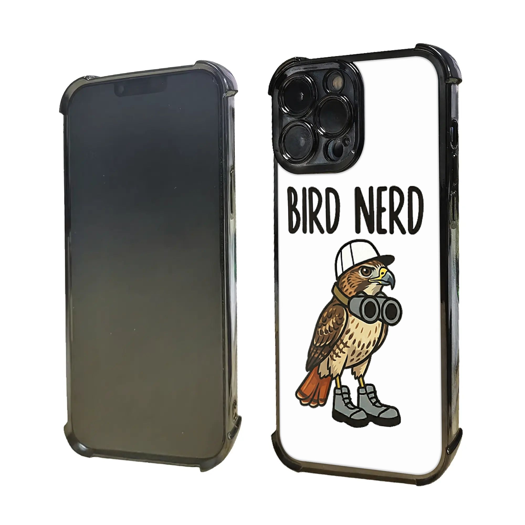 Funny Bird Nerd Watching Red T - Watches Original recension och pris