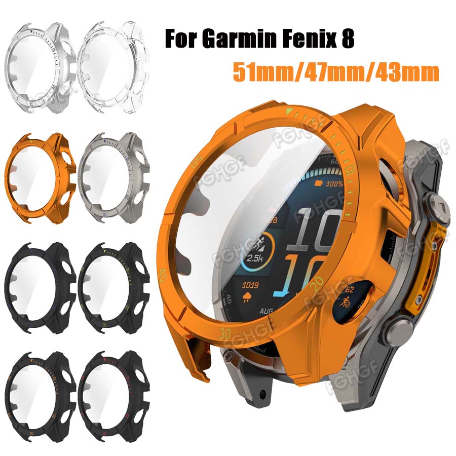 Case For Garmin Fenix 8 43/47/ - Solar Powered Watch recension och pris