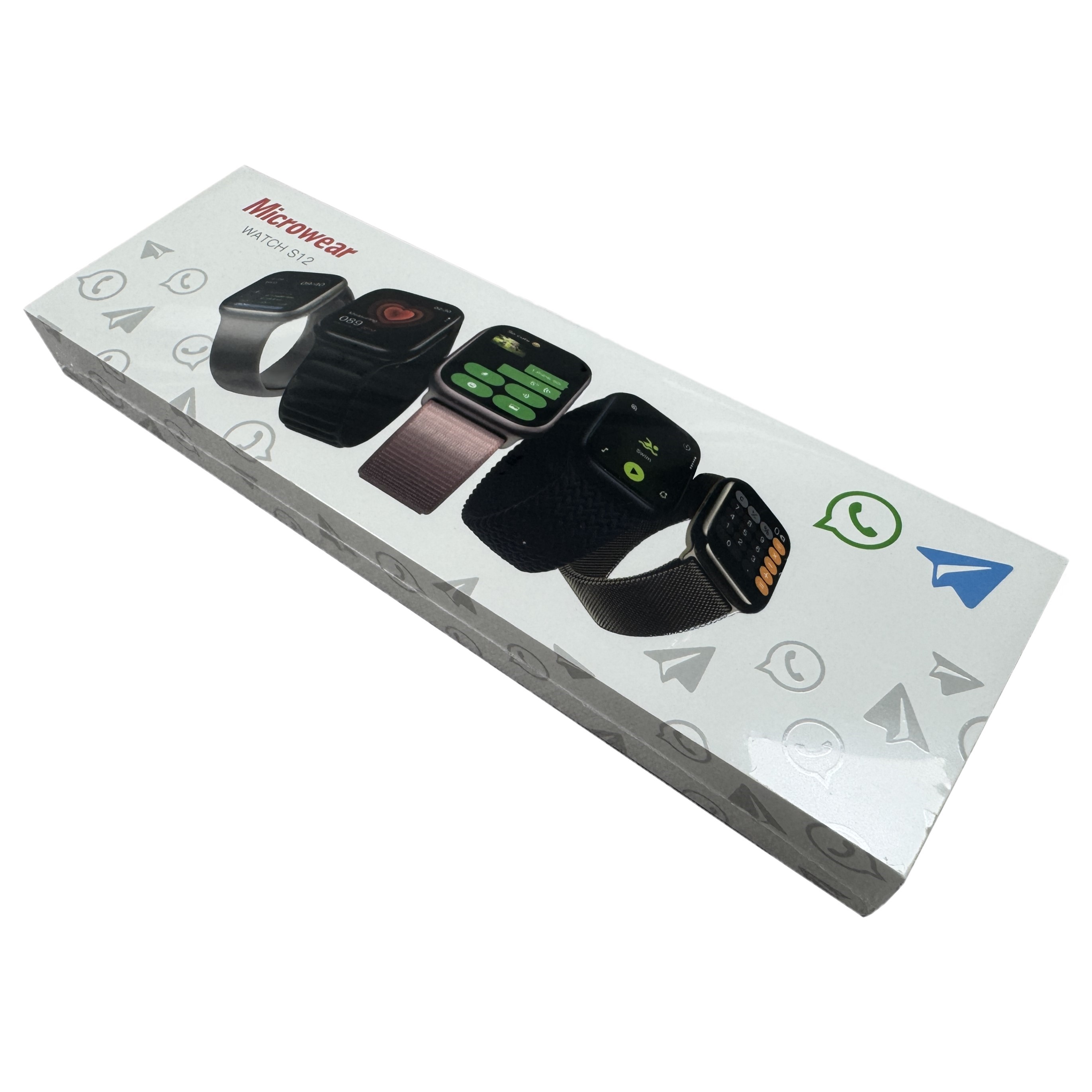 Telegram WhatsAPP Reply Microw - Smartwatch Watch Whatsapp recension och pris