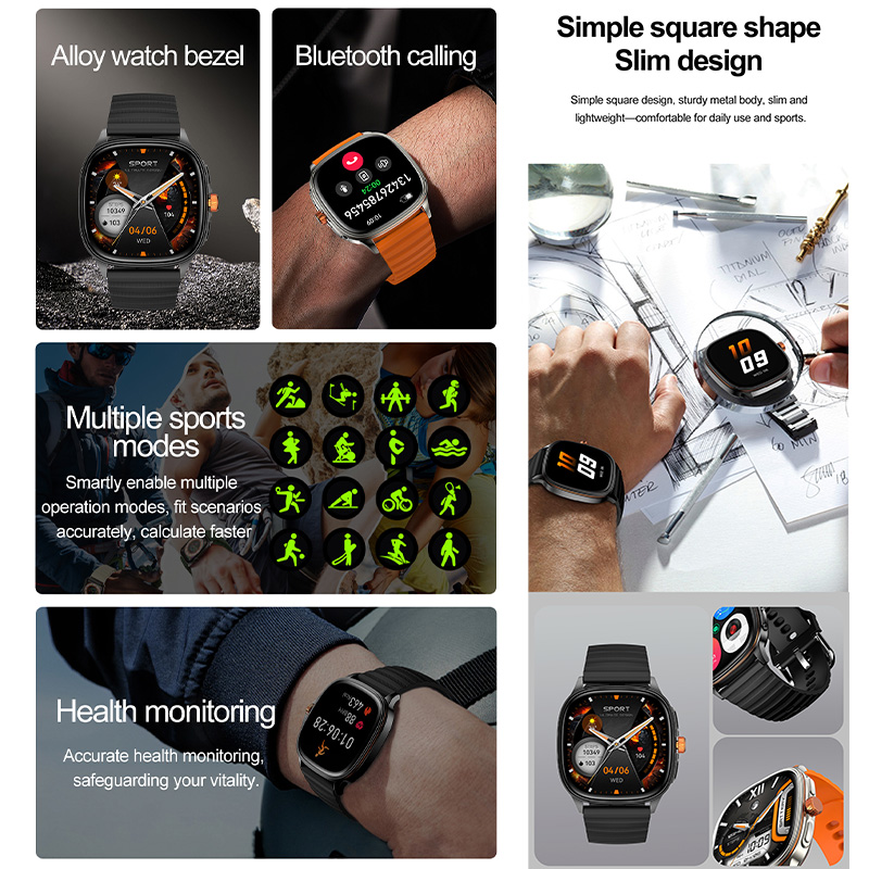 YAOCX HK73 AMOLED Smartwatch M - Smartwatch New Watches For Women recension och pris