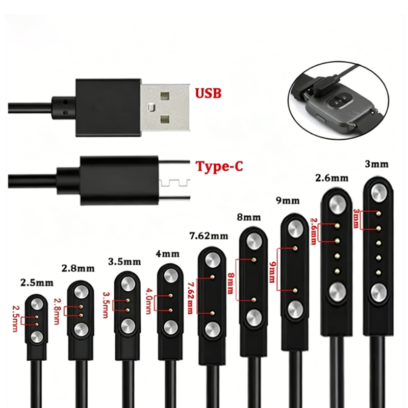 1PCS 2Pin 4Pin For Smartwatch  - Smartwatch Watches For Kids recension och pris