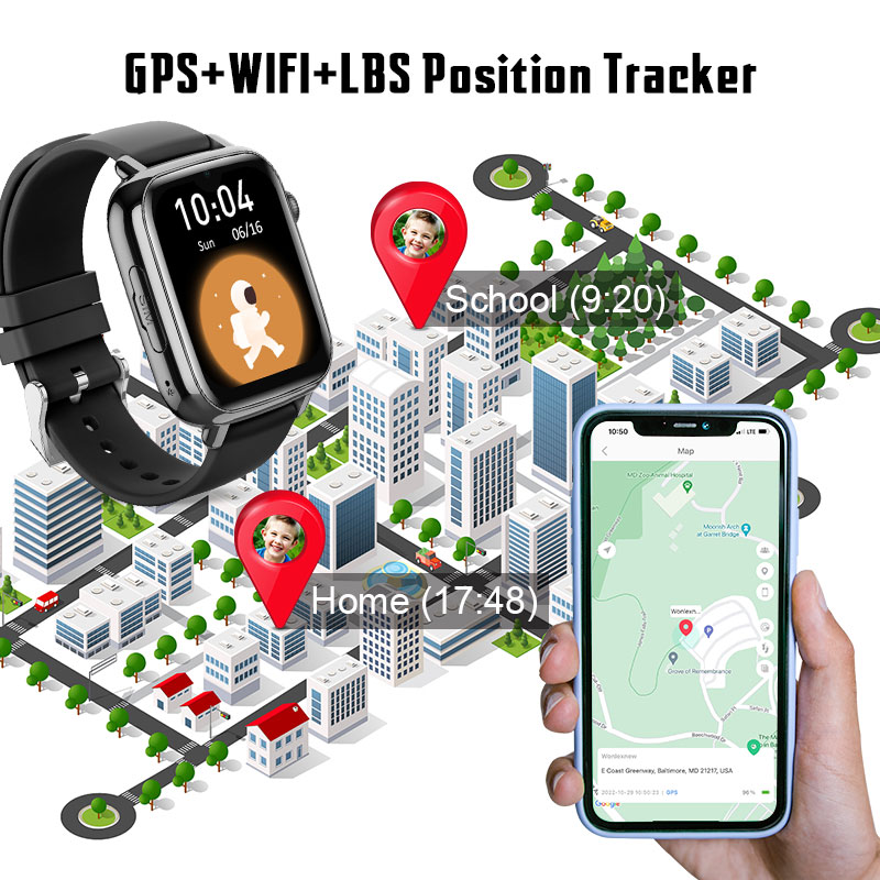 Wonlex KT34 Children's Smart W - Smartwatch Watch Whatsapp recension och pris