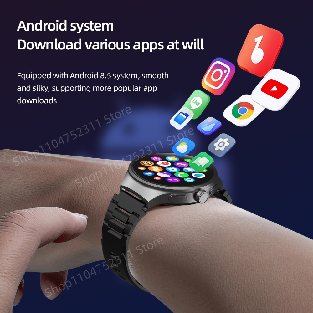 512G VP50 Smartwatch Rotary Ca - Heart Rate Gps Watch recension och pris