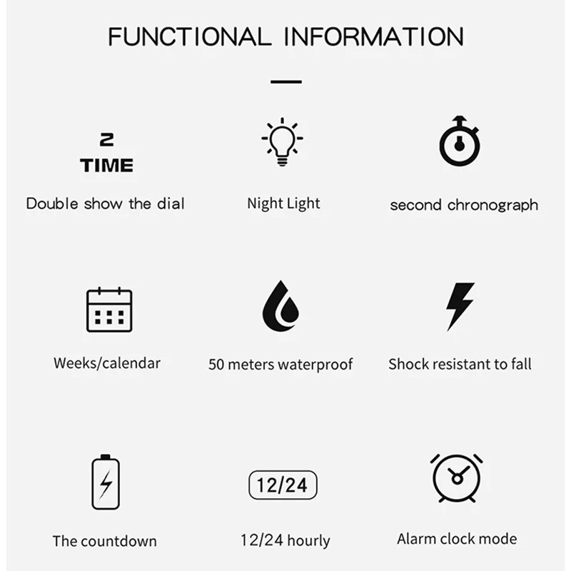 SANDA Brand G Style LED Digita - Solar Powered Watch recension och pris