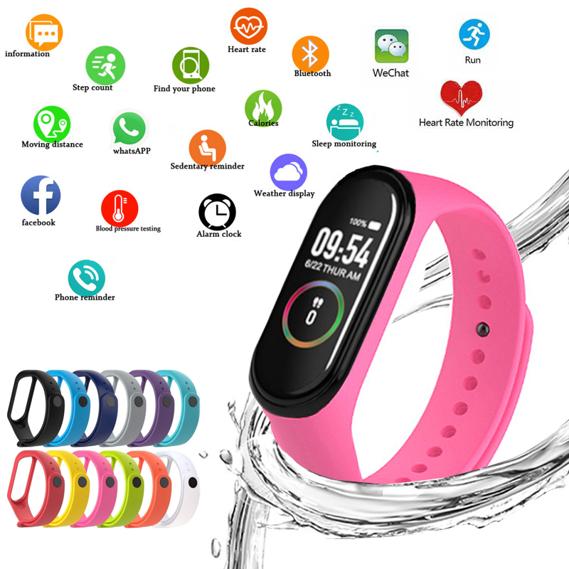 M4 Smart Watchs Sport Wristban - Smartwatch Branded Watches For Women recension och pris
