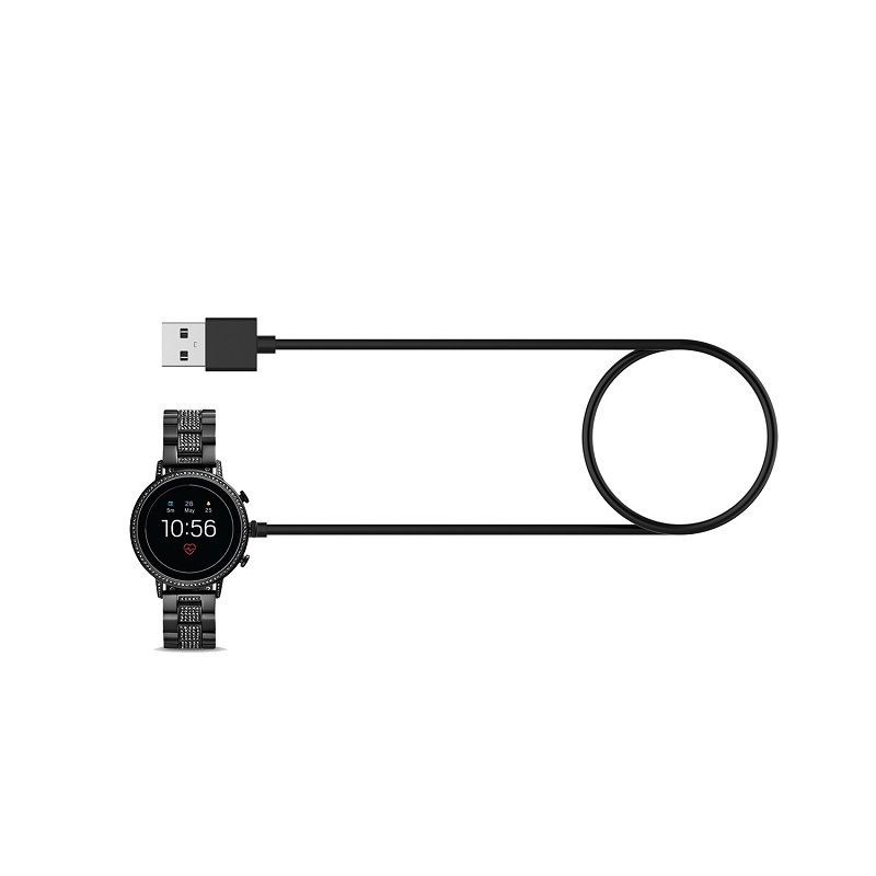 1M USB Charging Cable For Foss - Fossil Watches Smartwatch Gen 5 recension och pris