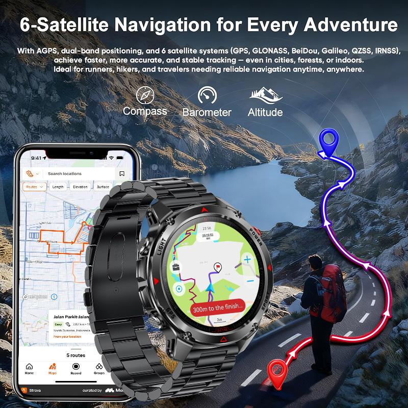 T-Rex 3 Pro Military Grade AGP - Heart Rate Gps Watch recension och pris