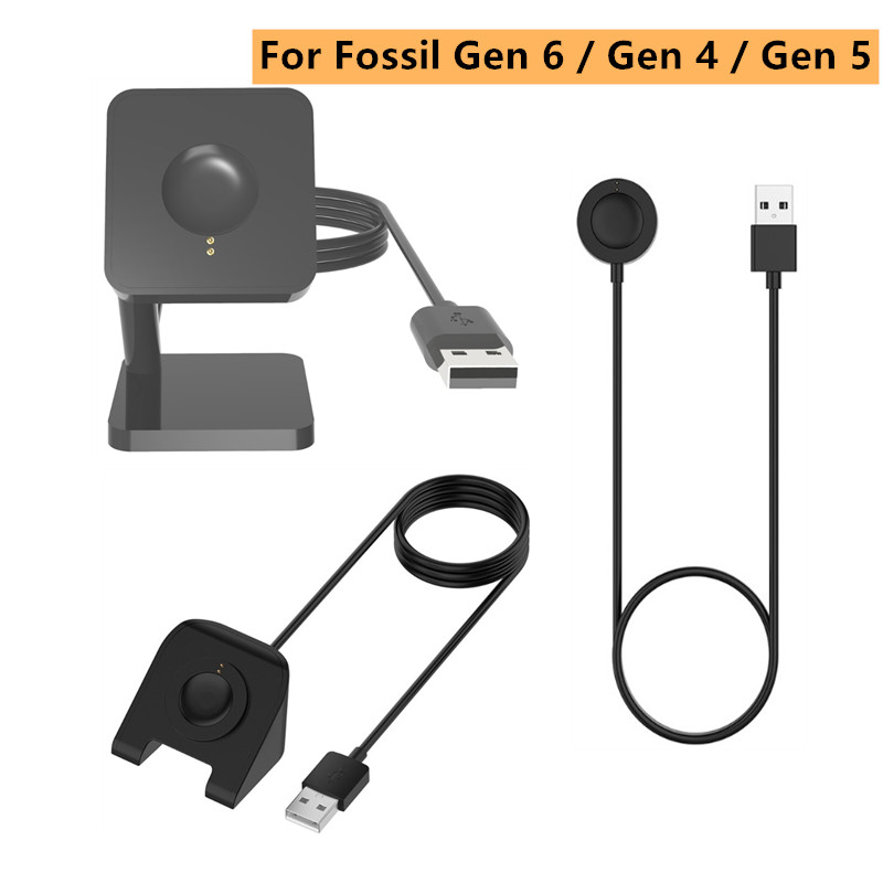 1M USB Magnetic Fast Charge Ch - Fossil Watches Smartwatch Gen 5 recension och pris