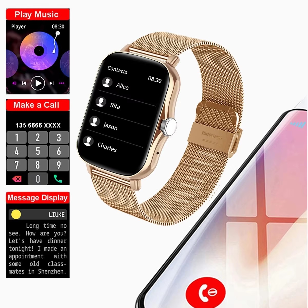2026 New Multifunctional Smart - Smartwatch New Watches For Women recension och pris
