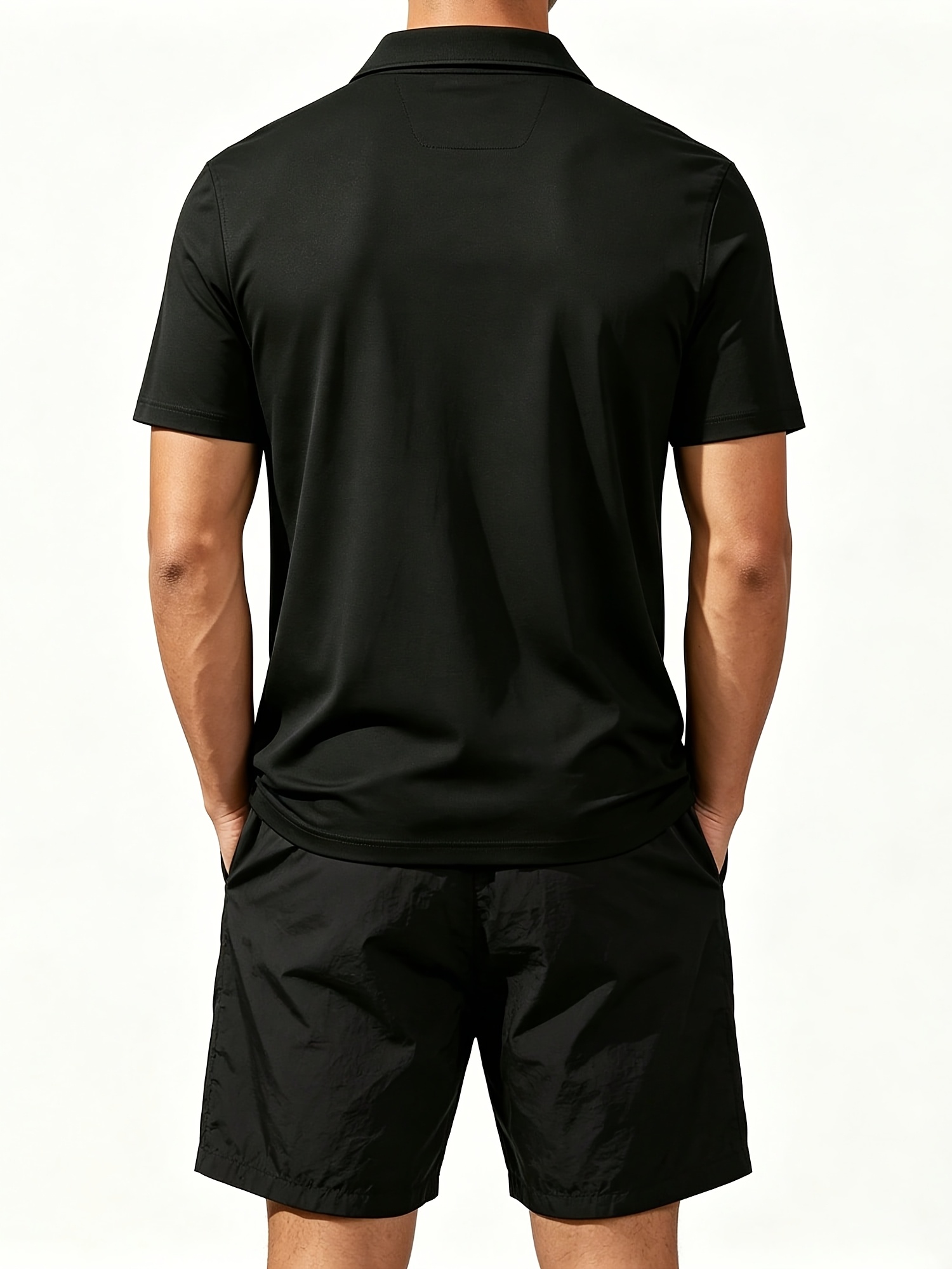 Men's Polo Shirt and Beach Sho - Watches Original recension och pris