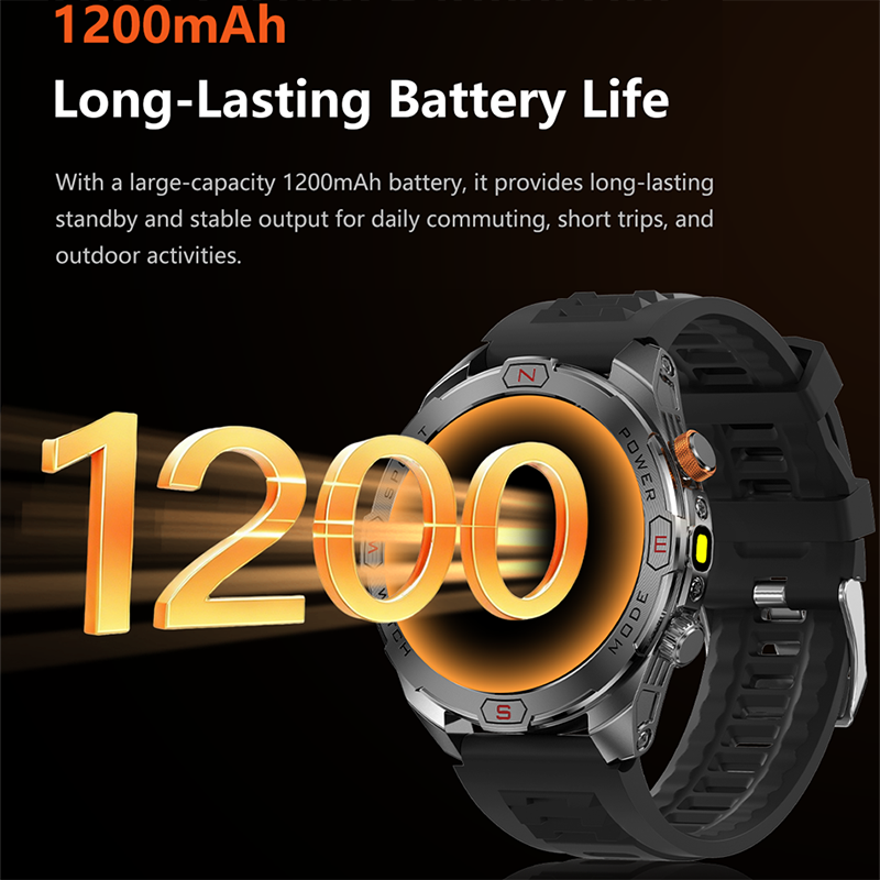 2026 New Rugged Power Smart Wa - Smartwatch Rugged Watches For Men recension och pris