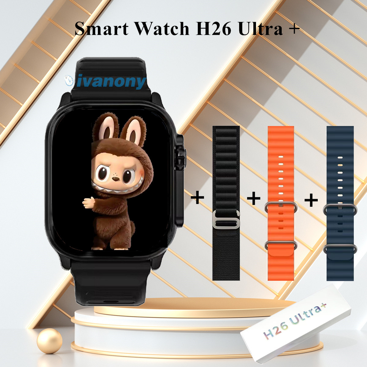 Original Amoled Smart Watch H2 - Smartwatch Watch Whatsapp recension och pris