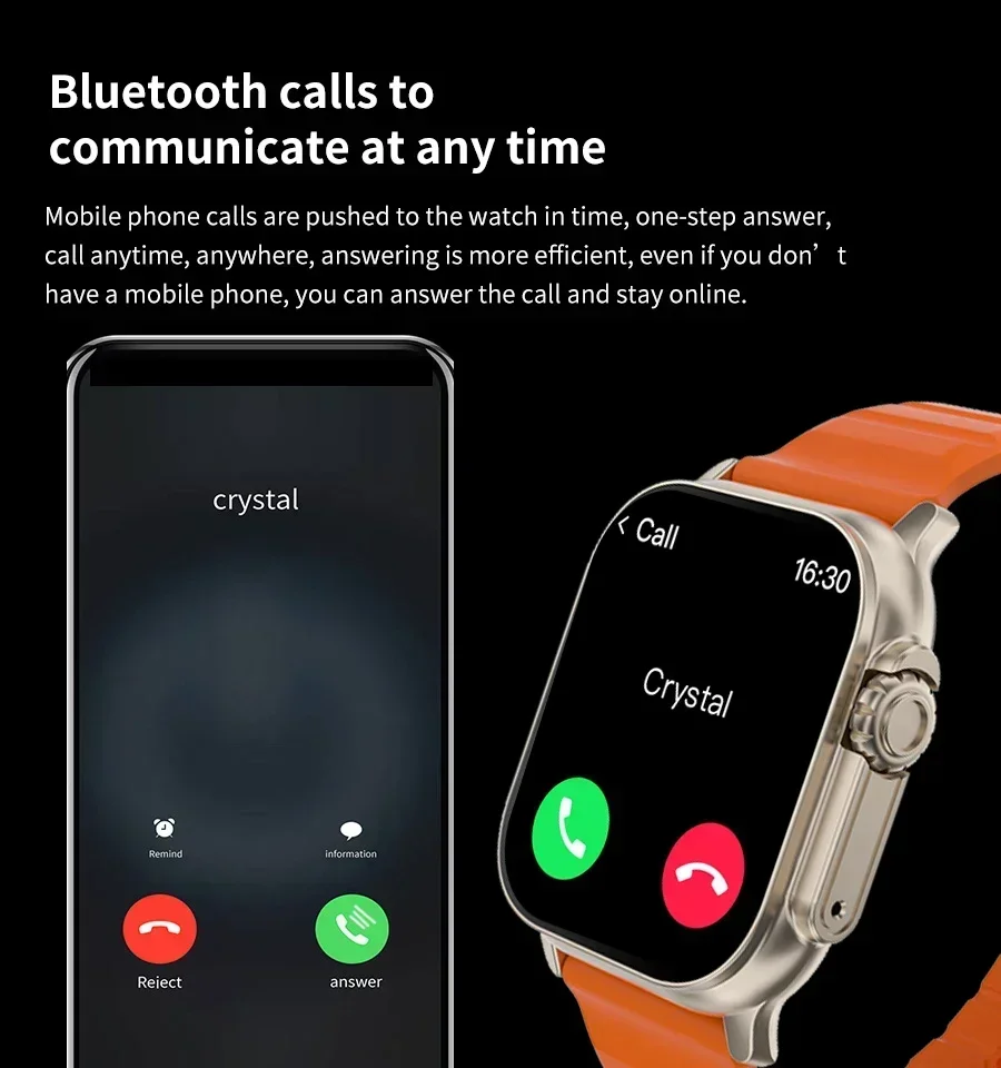 New Series 9 Watch PK HK8 PRO  - Smartwatch New Watches For Women recension och pris