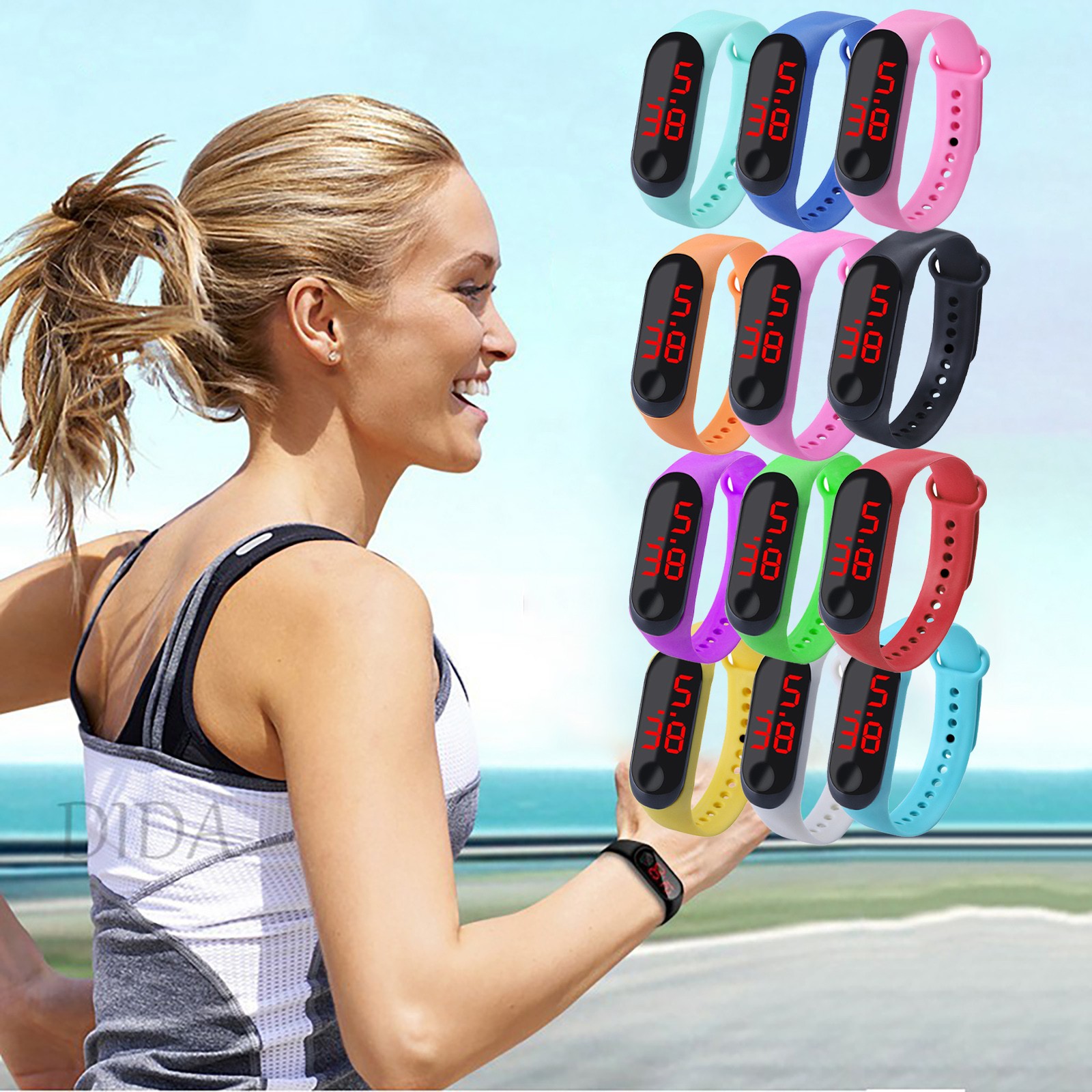 Sports Outdoor Bracelet Electr - Smartwatch Watches For Kids recension och pris