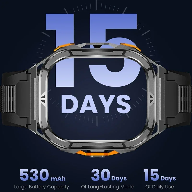 Luxury AMOLED Smartwatch Real  - Heart Rate Gps Watch recension och pris