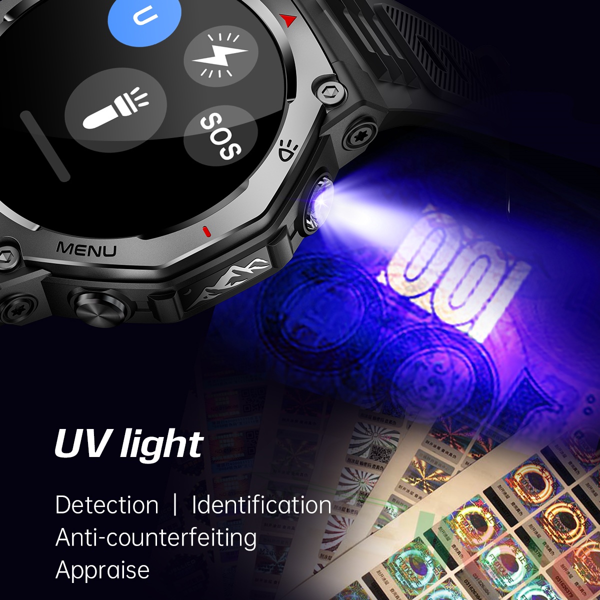 2025 New For Xiaomi Military G - Vs Smartwatch recension och pris