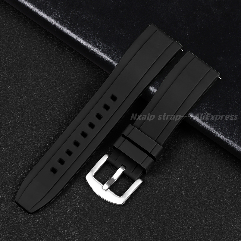 20mm 22mm Silicone Watch Band  - Watches Rolex Smartwatch recension och pris