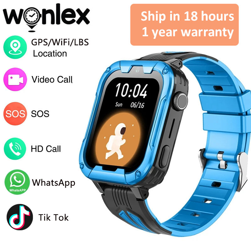Wonlex 4G Wifi Kids Smart Watc - Smartwatch Watch Whatsapp recension och pris