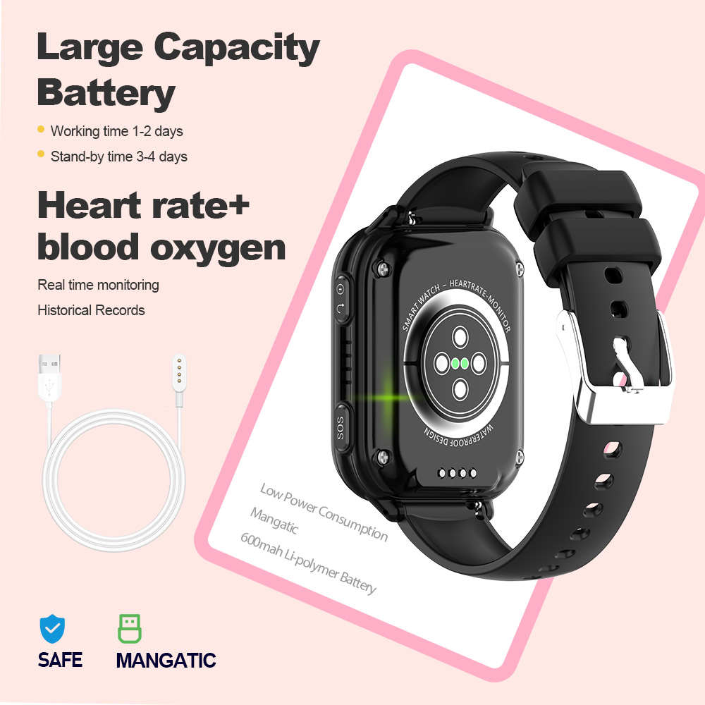 Wonlex 4G Kids Smart Watch KT3 - Smartwatch Watch Whatsapp recension och pris