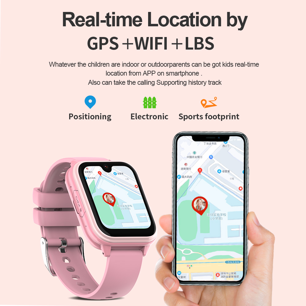 Wonlex 4G Kids Smart Watch KT3 - Smartwatch Watch Whatsapp recension och pris