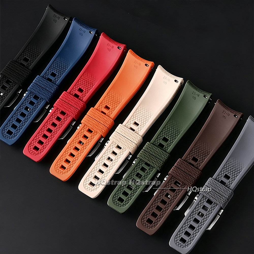 FKM Rubber Watch Strap 20mm 21 - Watches Rolex Smartwatch recension och pris