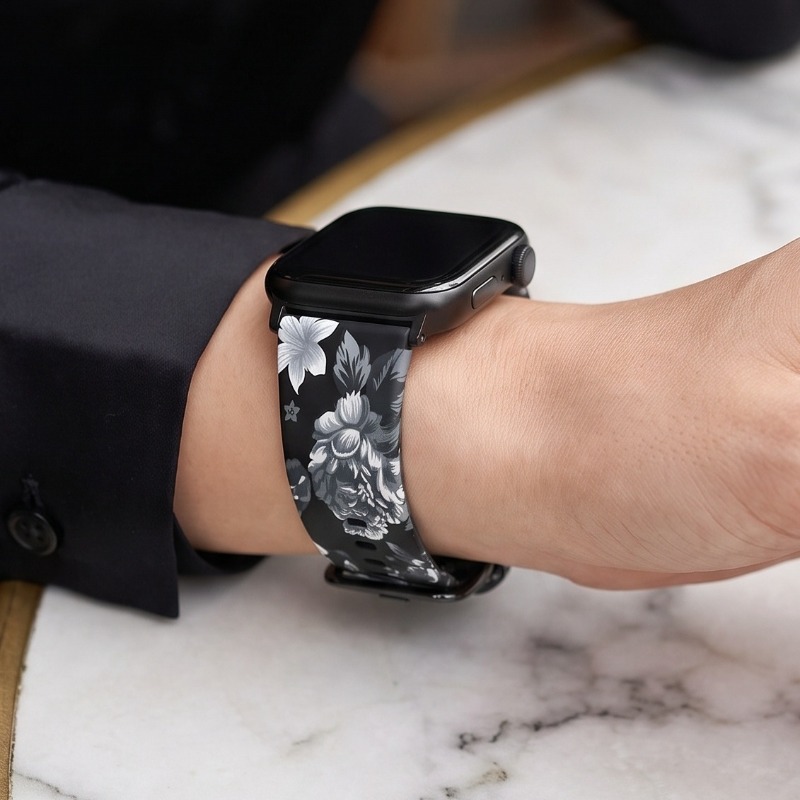 Vintage Floral Print Soft Sili - Smartwatch Vintage Watches For Women recension och pris