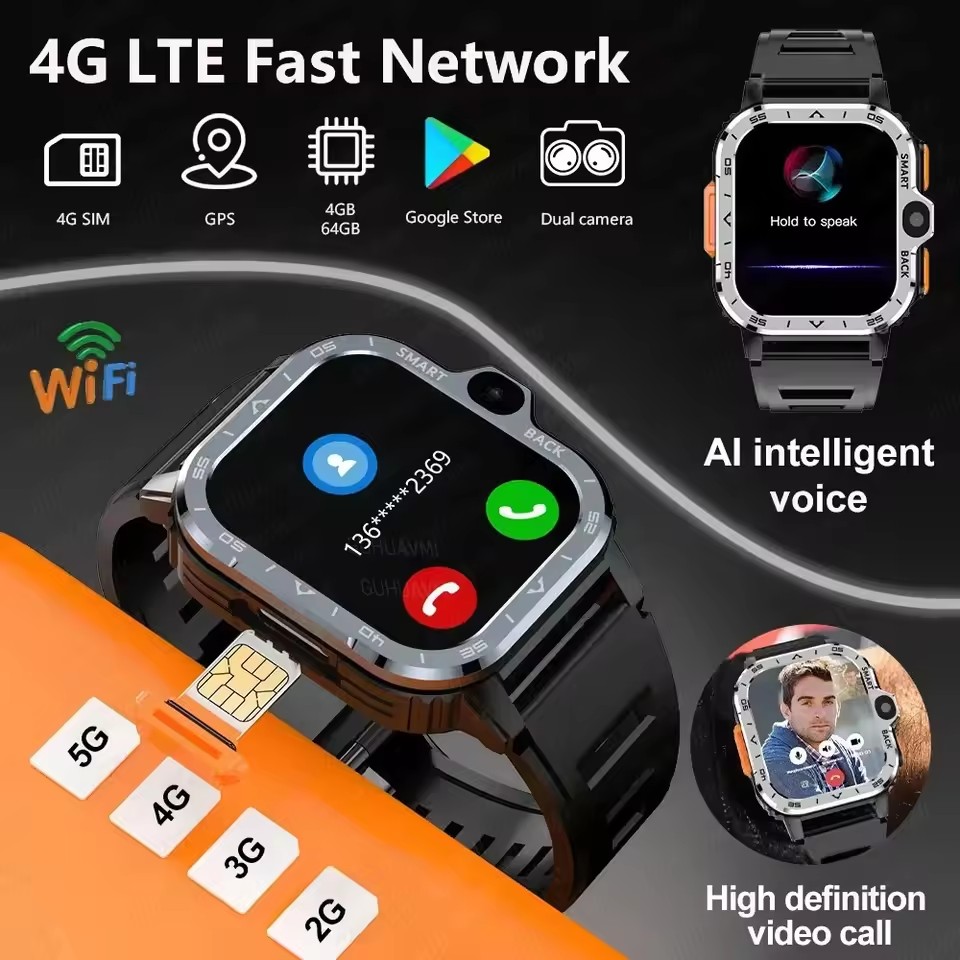 Android WhatsApp Smart 5G Vide - Smartwatch Watch Whatsapp recension och pris